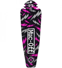 MUC-OFF Guardabarros Bolt Trasero 26-29 Rosa / Negro / Gris