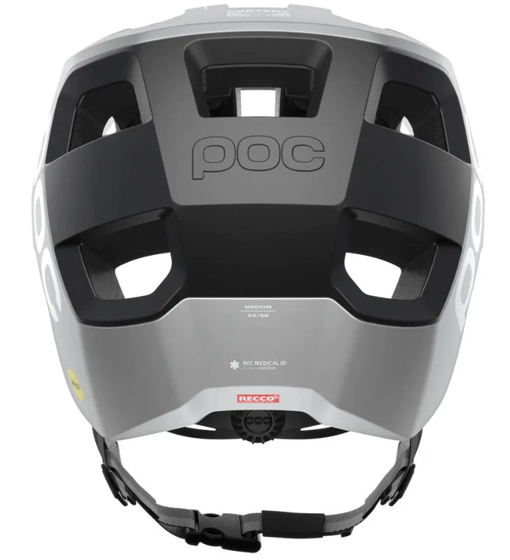 POC Casco MTB Kortal Race Mips Plata / Negro Mate 6 POC Casco MTB Kortal Race Mips Plata / Negro Mate - Imagen 4